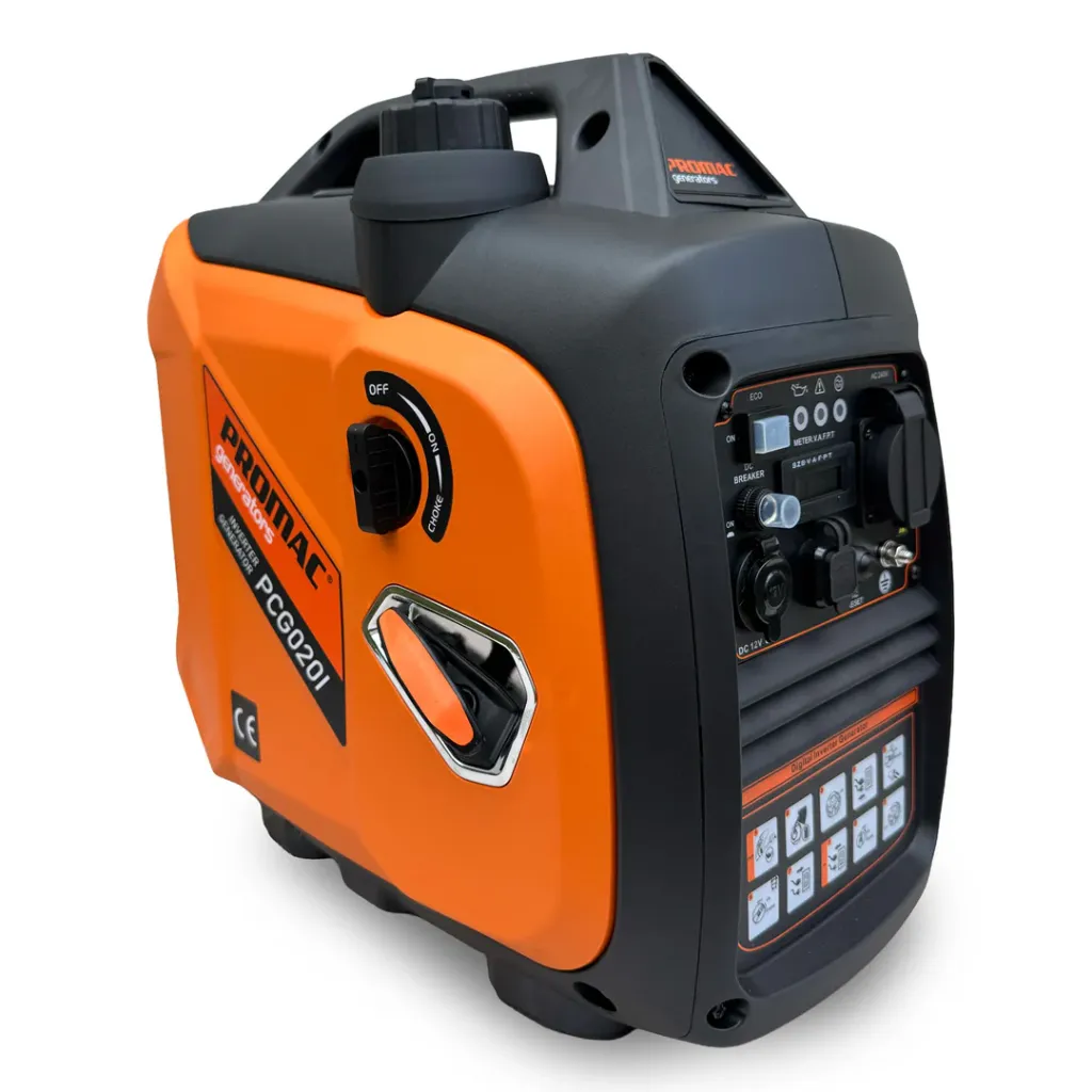Promac 2kva Camping Inverter Generator. Macht Engine. Quiet, Powerful, Portable.