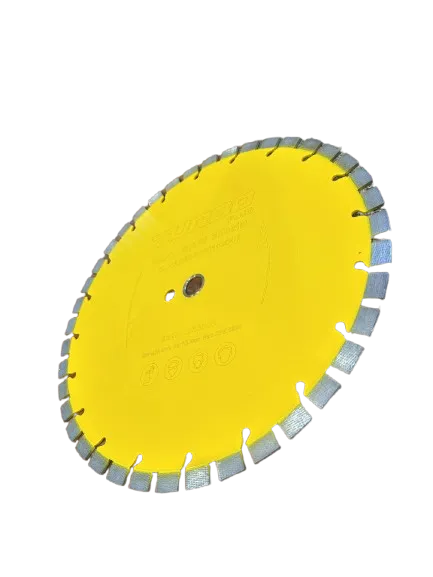 [YELLOW] TURBO 355MM Cured Concrete Balde