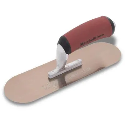 Marshalltown High Carbon Steel Pool Trowel 254x75mm DURASOFT