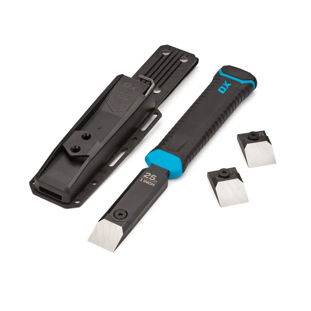 OX Pro Replaceable Tip Chisel – 25mm / 1"
