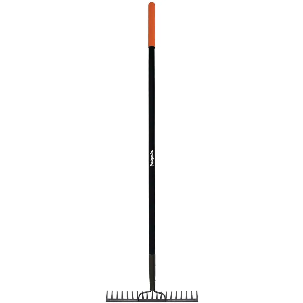 [EMFNR] MasterFinish RAKE FIBREGLASS HANDLE NAIL HEAD  1570mm