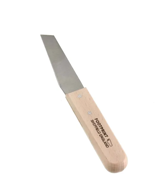 [FP2022] Foot Print Shoe Knife - Beechwood