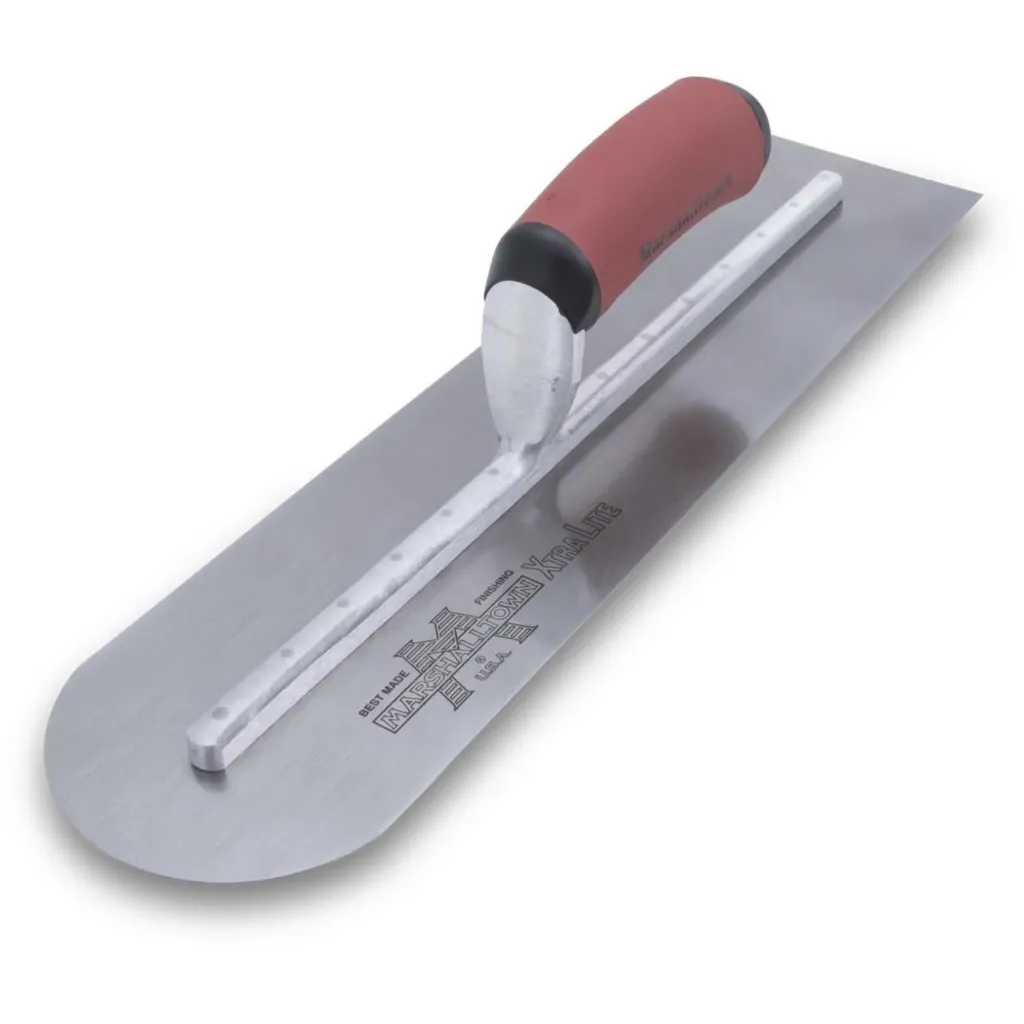 [MXS64RED] Marshalltown 356 X 102mm Finishing Tri Round Durasoft Handle Trowel - MXS64RED - 13899