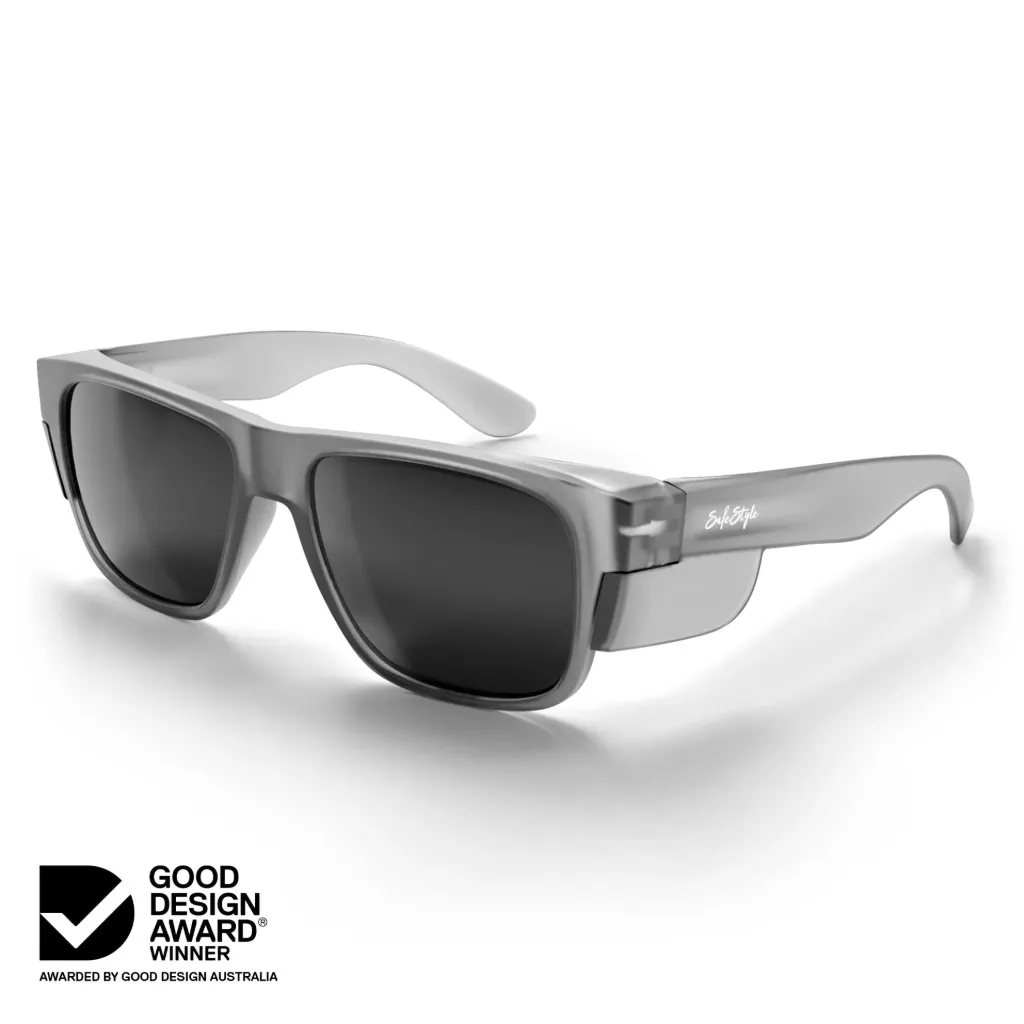 [SFU031-2004] SafeStyle Fusions Matte Graphite Grey Polarised Lens