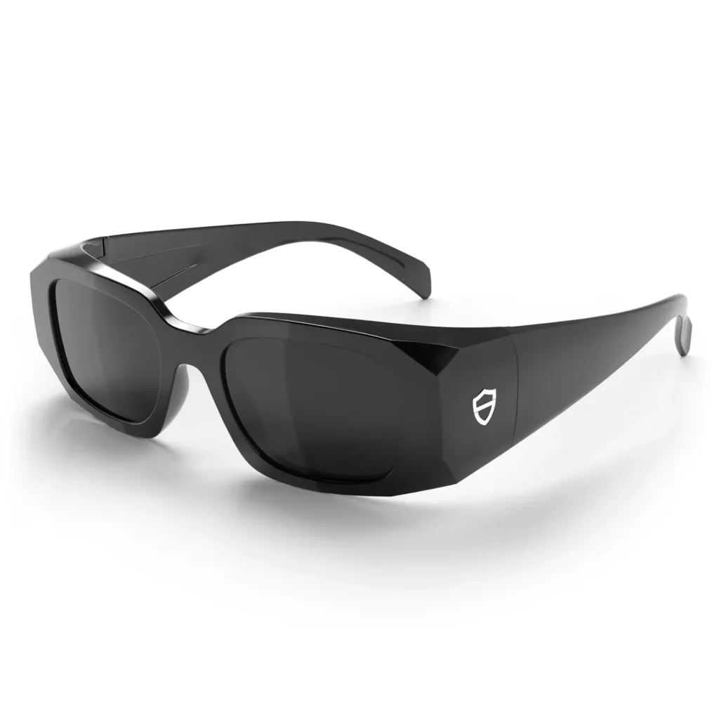 [SPAU1-0000] SafeStyle Auras Black Frame Grey Polarised Lens