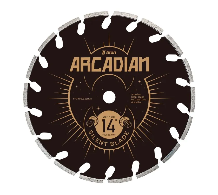 TITAN ARCADIAN 14" SILENT DIAMOND BLADE