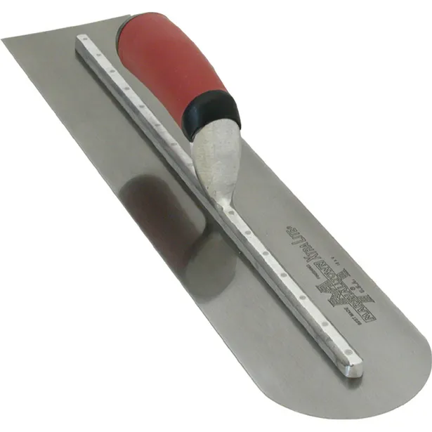 [MXS66RED] MARSHALLTOWN 406 x 102mm Carbon Steel Durasoft Handle Finishing Trowel