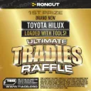 Roncut ULTIMATE Tradies Raffle 2026