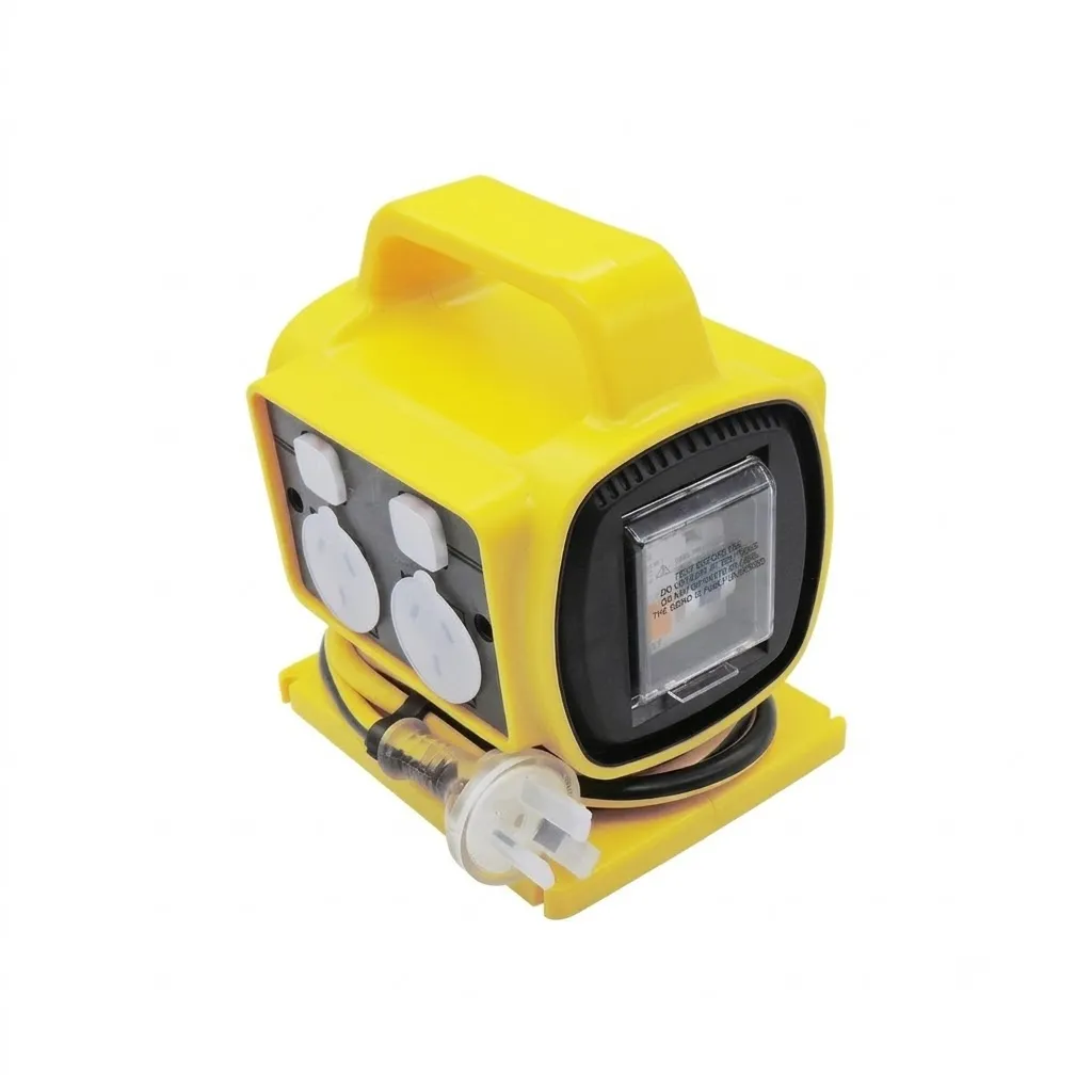 [POWDUR100/4R] RCD 10AMP 4 OUTLET STANDARD POWER CENTRE