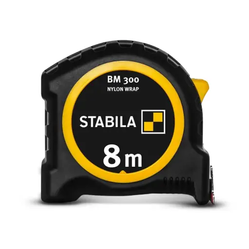 [19572] Stabila BM 100 Pocket Tape 8m Scale Double Side