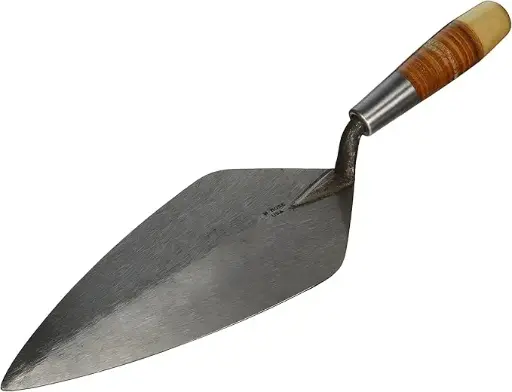 [RO312-12] W.ROSE TROWEL 12" LONDON-LEATHER HDL