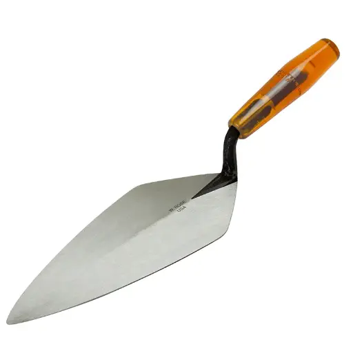 [FT4K0129-UNIT] W.ROSE 13" Narrow London Brick Trowel - PLASTIC HANDLE