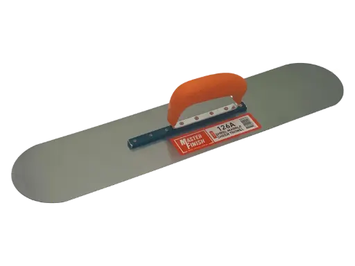 [126S] MasterFinish MARBLE SHEEN TROWEL 555mm w-380 RIB END