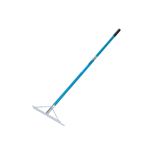 [OX-P016302] OX Aluminium Concrete Rake without Hook 495x102mm