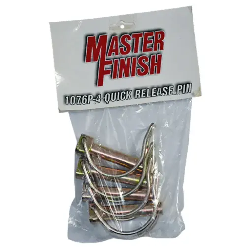 [1076P-4] MasterFinish 4 PACK 1076 PIN & CLAMP