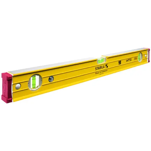 [96-2/60] STABILA 600MM LEVEL BOX FRAME RIBBED - TRADE 3 VIAL
