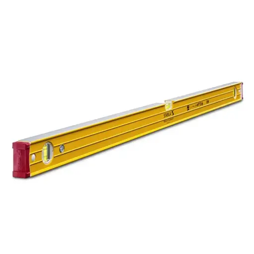 [96-2/100] STABILA 1M LEVEL BOX FRAME RIBBED - TRADE 3 VIAL
