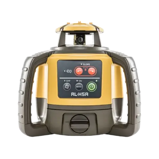 [1021200-10] TOPCON RL-H5A Rotary Laser with Slope Rechargeable with Premium LS100D Receiver