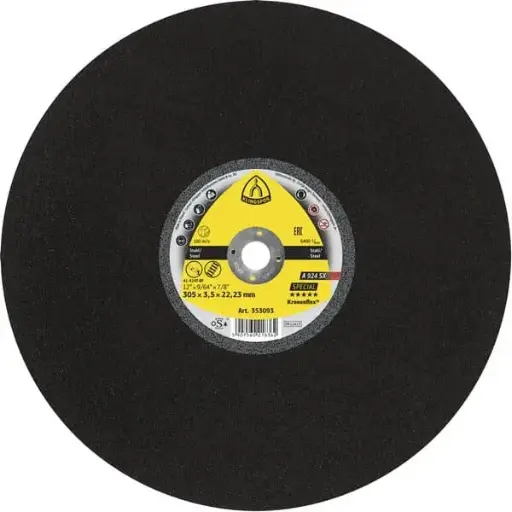 [353097] Klingspor A924 SX Large Cutting- Off Wheels 356 x 4 x 25,4mm Flat