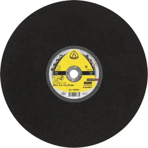 [352324] A 924 SX large cutting-off wheels 406 x 4 x 25,4 mm flat