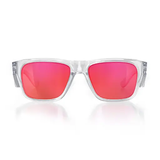 [FCRP100] SafeStyle Fusions Clear Frame/Mirror Red Polarised