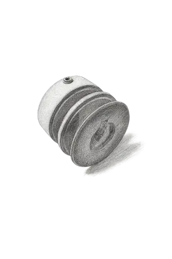 [BLPULLEY58MP] Blocksaw Motor Pulley - Petrol